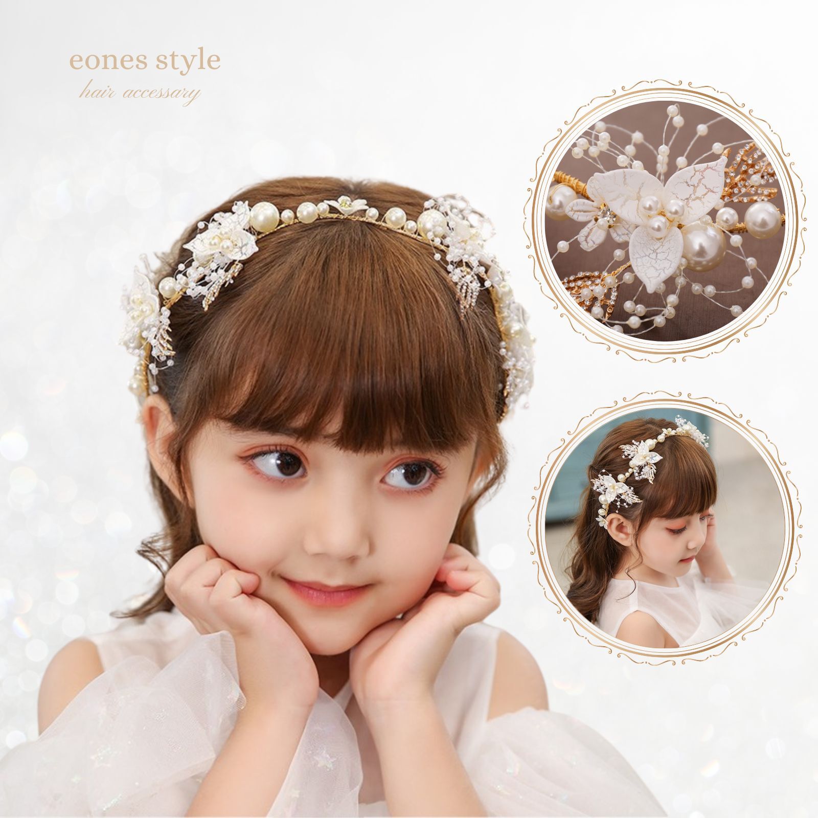 Lis'n リッスン 美容室 - . 小学生🏫ヘアセット💁✨ この上にベレー帽を🔛💡 . 黒髪でも立体感が . 出る様に🌟 .リボンも一緒に編み込みました❤️ 結婚式.卒業式に ヘアセットお任せ下さい✨🙆 名張市伊賀市名張市美容室伊賀市美容室子供ヘア