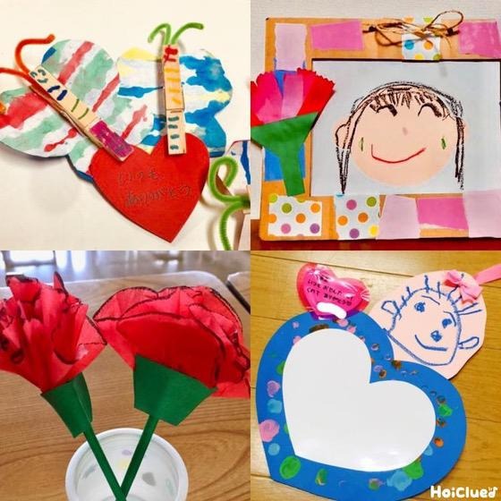 みんなの母の日プレゼントアイデア集＜幼児さん編＞〜贈りものにうれしい製作遊び〜保育と遊びのプラットフォーム ほいくる