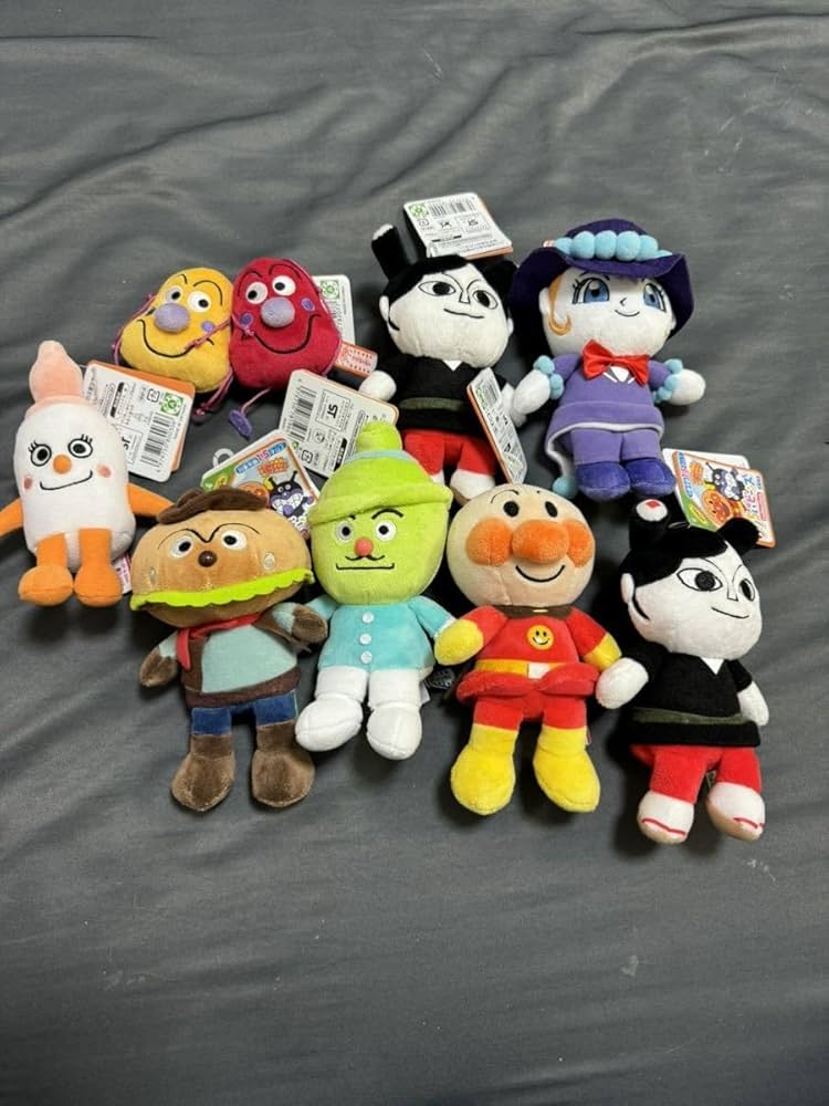 アンパンマン ふわふわゆび人形セット SEGA 7P タグ付きトレファクONLINE