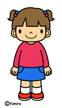 さくらんぼの小さな女の子