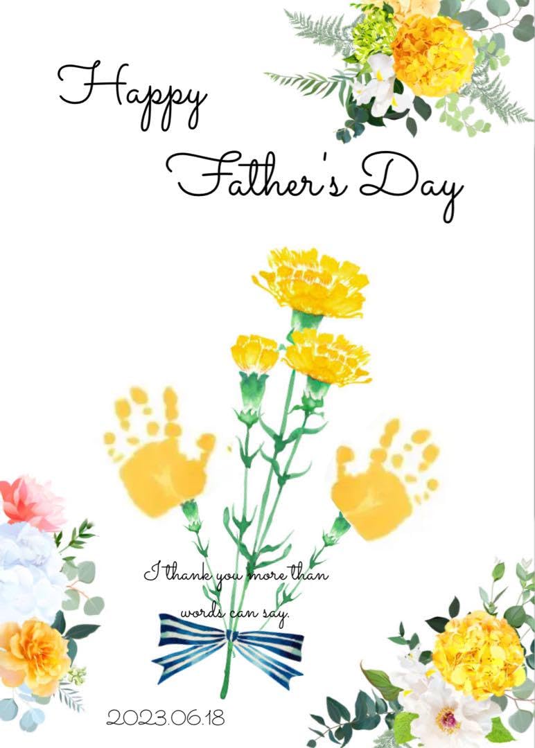 手形足形アートアイディアまとめ〜父の日のプレゼントや成長記録に！つづる