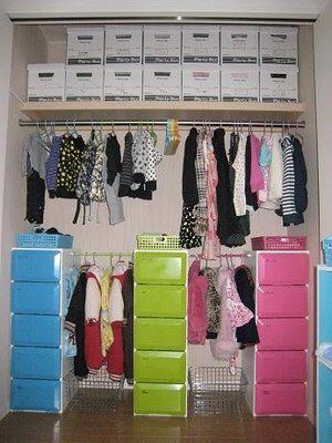 スペースが限られても大丈夫。乳幼児服の収納アイデアキナリノ