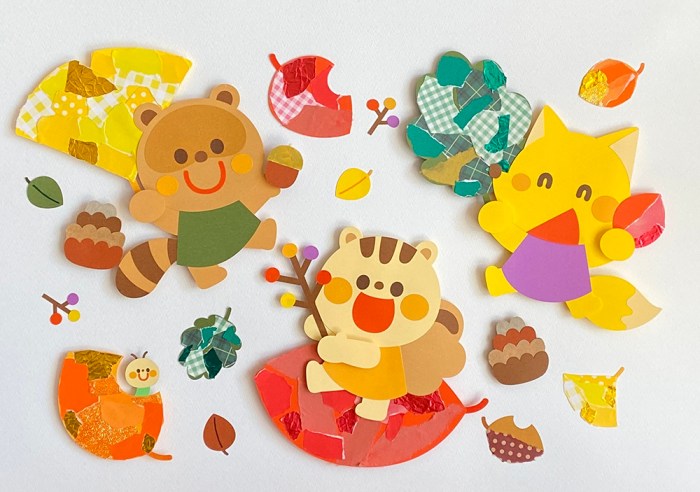 秋の壁面 木3種と葉っぱ3種セット 保育園 幼稚園 学校 施設 壁飾り 紅葉 いちょう 落ち葉 - MIMI'S GALLERYminnebyGMOペパボ 国内最大級のハンドメイド・手作り通販サイト