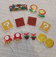 Pin by Beatriz Gaytan on FiestasSuper mario birthday party, Super mariobros birthday party, Mario bros party