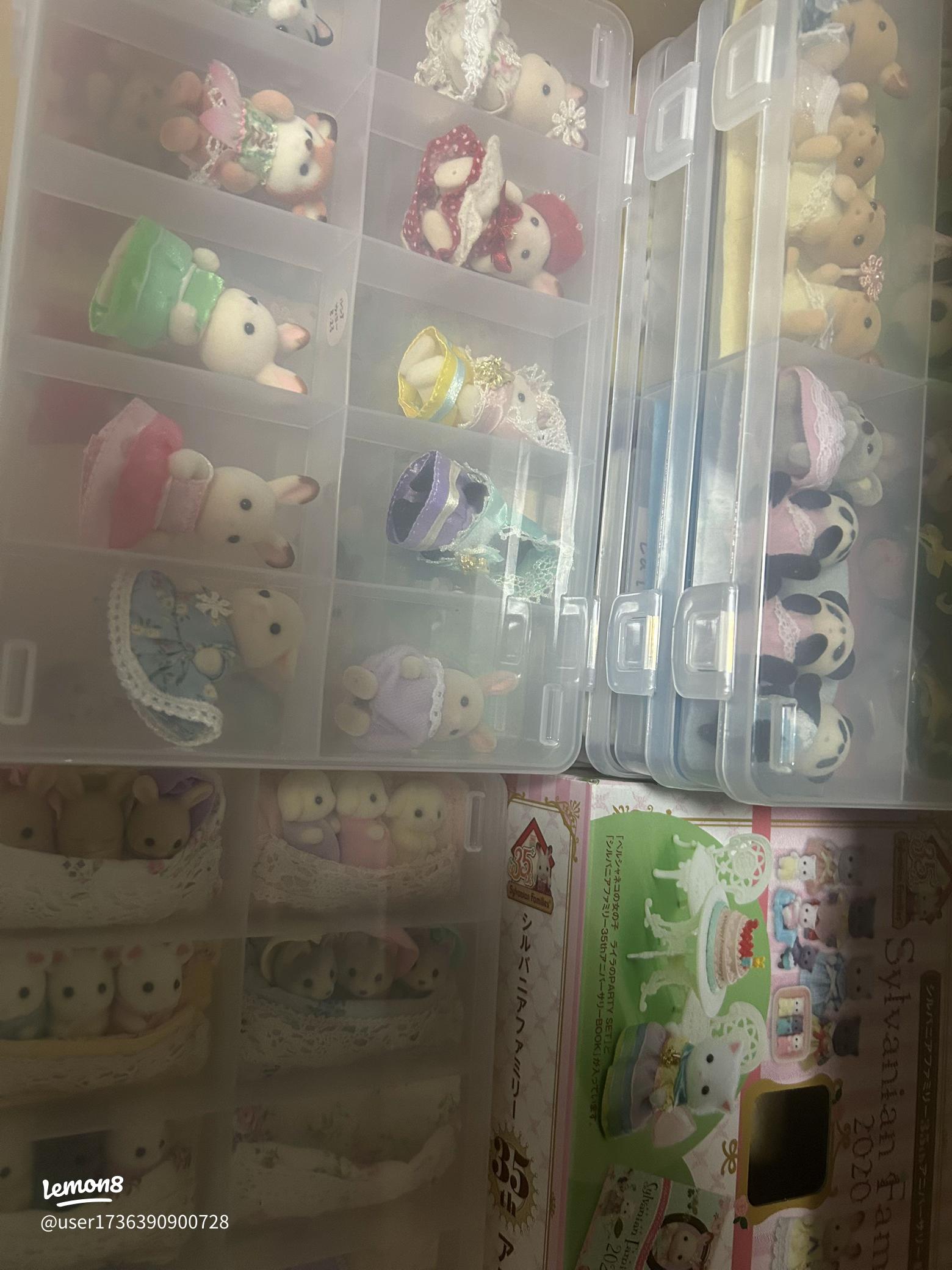 100均とシルバニアで 梅雨を愛でる インテリア作って飾ってみた&あんふぁん