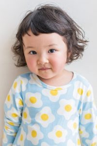 キッズカット １歳半の男の子をスッキリショート カット解説