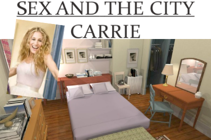 ドラマの主人公が住んでいるお部屋を再現。憧れの海外風インテリア – Little Rooms