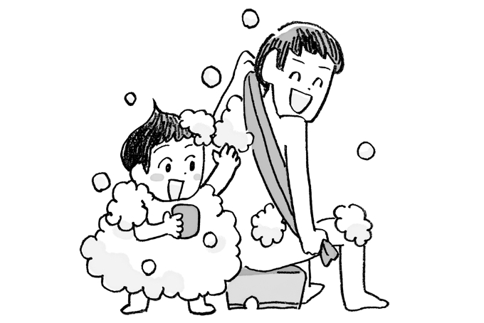 娘とパパ編 「子どもと一緒にお風呂は」いつまで？ママの本音がポロリもkufura クフラ 小学館公式