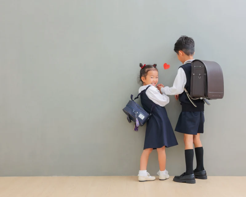 soraimuさん 小学1年生 兄弟で、姉妹で、それぞれの個性と笑顔。オーダーメイド ランドセル。ララちゃんランドセル