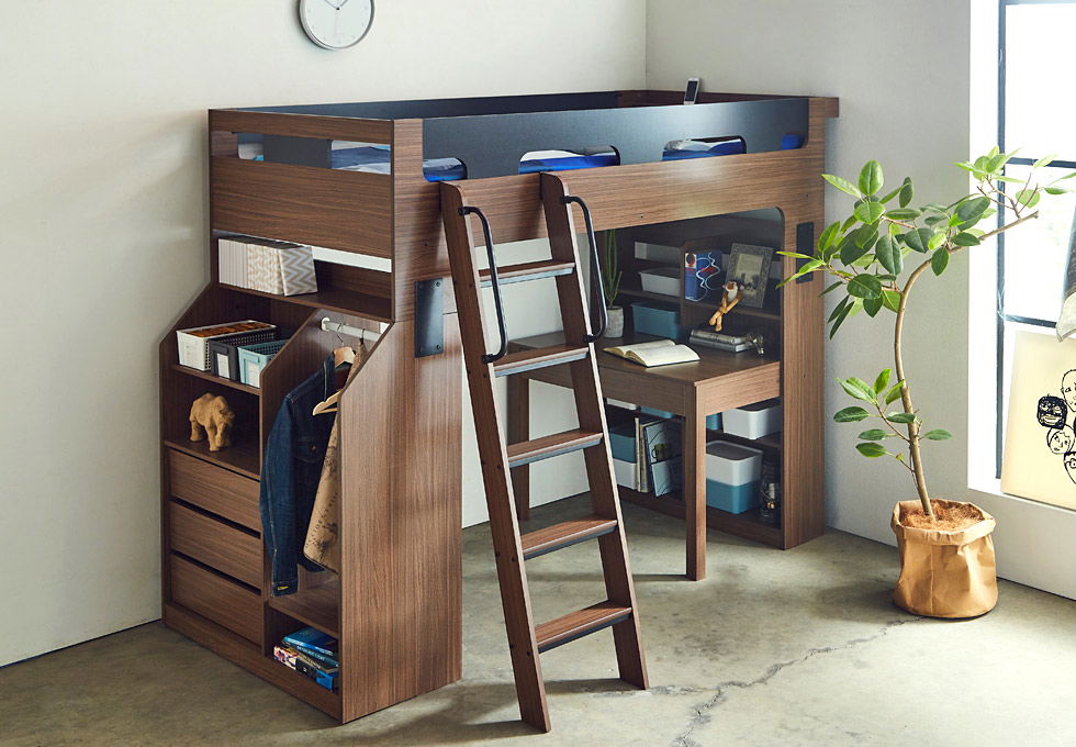 まるで秘密基地！子供心をくすぐる海外のロフトベッド7選 - 子供部屋のレイアウト＆インテリアコーディネート