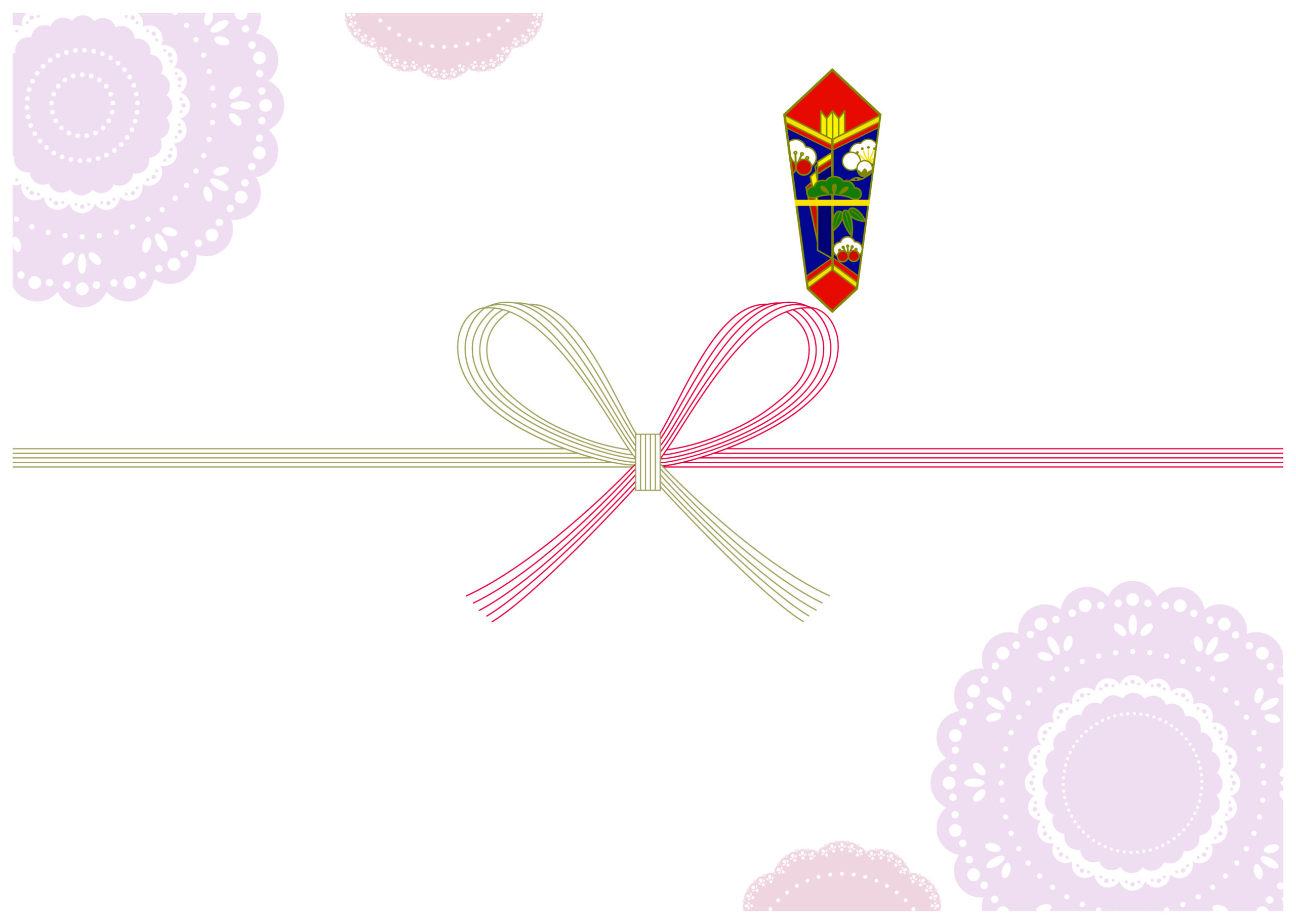 可愛い熨斗紙テンプレートを無料ダウンロード！おしゃれで使いやすいデザイン多数熨斗紙素材館