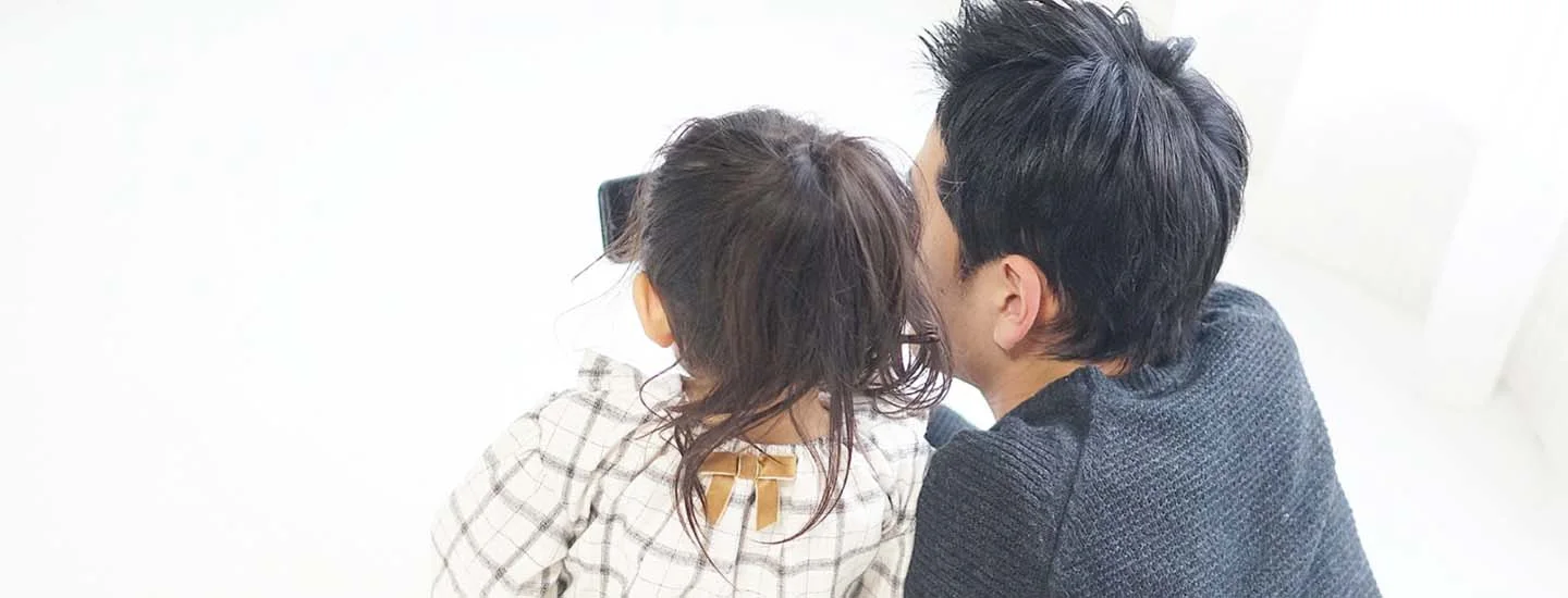 ほっぺにスリスリ～～！ が息子から「ひげ ささってない？」