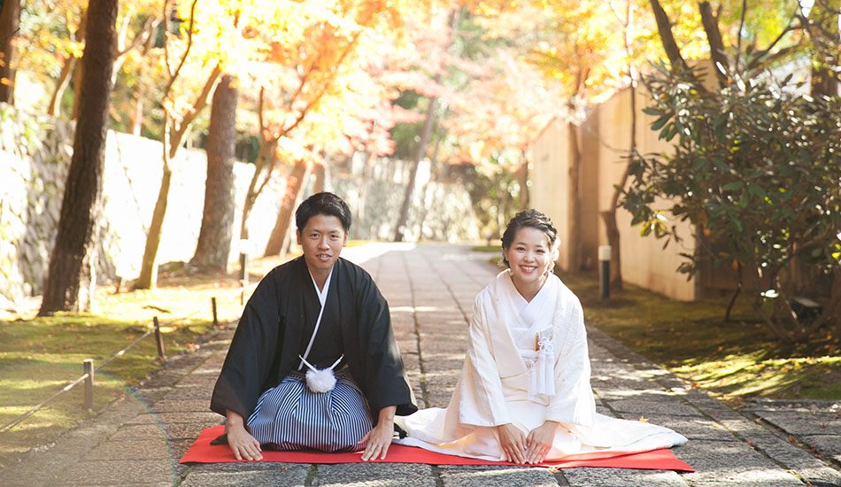 外国人観光記念写真のフォトギャラリー 京の花嫁 enjoy beautiful kimono at Kyoto