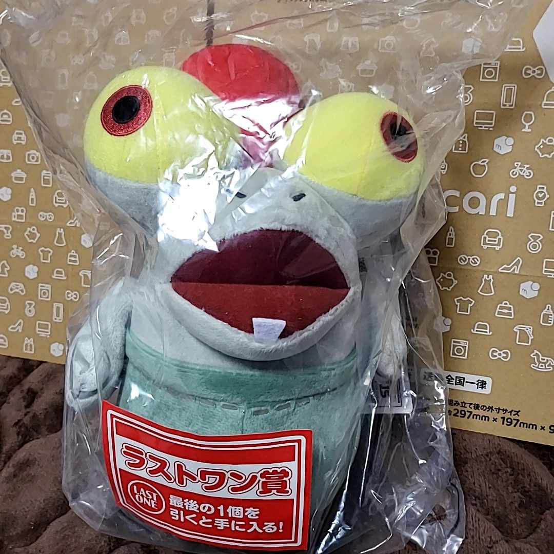 ☆希少☆ 新品 スプラトゥーン3 ぬいぐるみ☆コジャケ - メルカリ