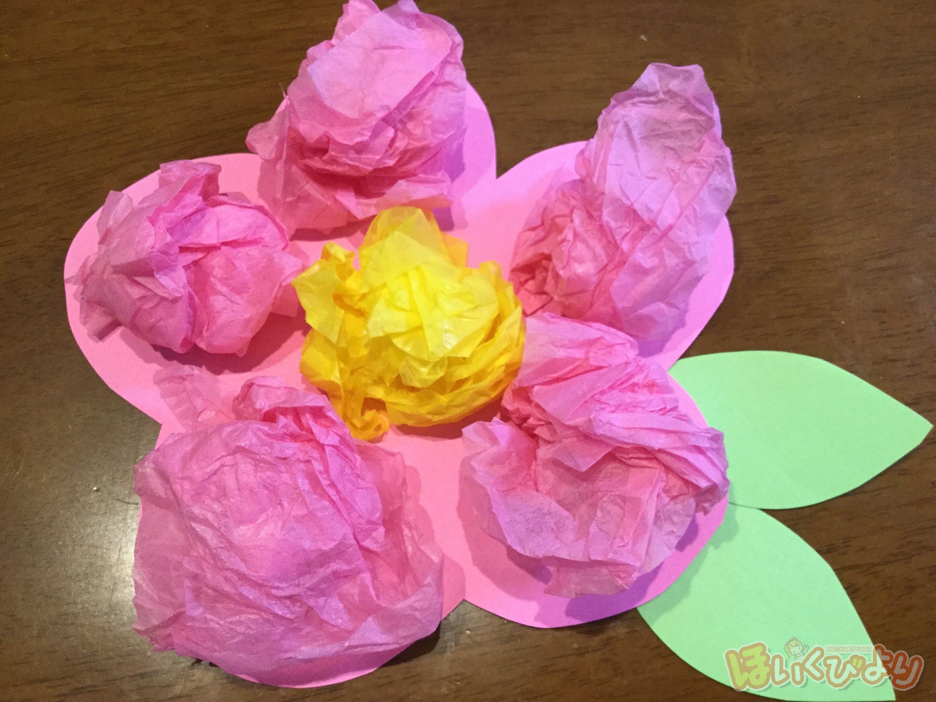 春の制作🌷ポピンズエデュケア