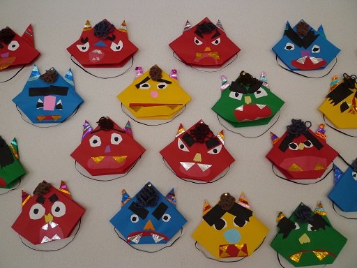 みんなの投稿 鬼のお面 0歳児クラス保育と遊びのプラットフォーム ほいくる