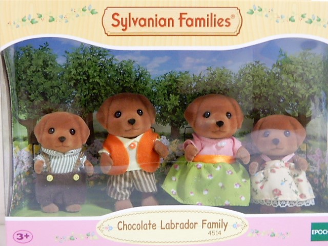 シルバニアファミリー チョコレートラブラドールファミリ