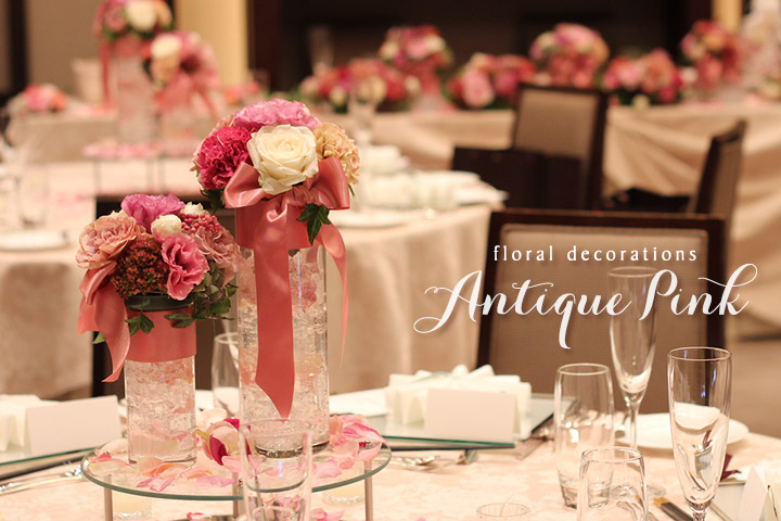 Modern & luxury – ゲストテーブルフラワー - オーダーメイドの花束・結婚式のウェディングブーケのことならFlowerRoom フラワールーム 神戸・芦屋・西宮・宝塚