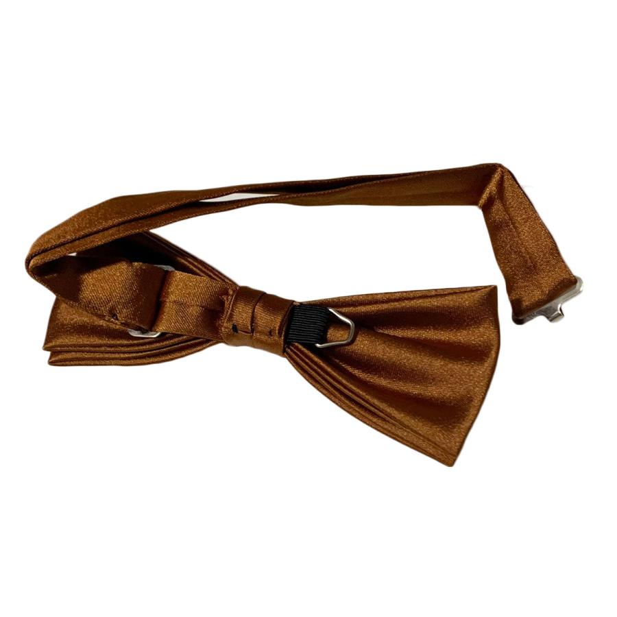 蝶ネクタイ ボウタイ 結婚式 ウェディング パーティー 無地 シンプル オレンジ テラコッタ 茶色 2 二次会 ネクタイ Yahoo!フリマ 旧PayPayフリマ