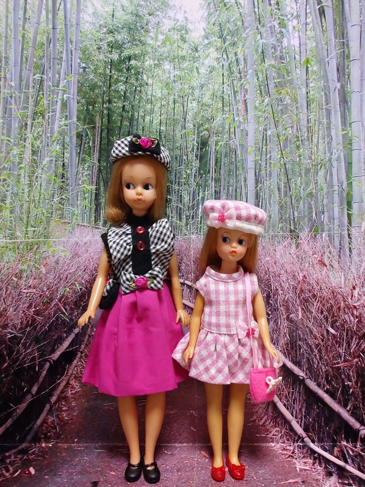 スカーレットちゃんの妹カンナちゃん人形 オリジナル衣装2枚 ショーツ靴 中嶋製作所 すみれちゃん スカーレットちゃんの妹のカンナちゃんのお友達 着せ替え 人形 日本製 参考買取価格 買取専門店 環七ホビ
