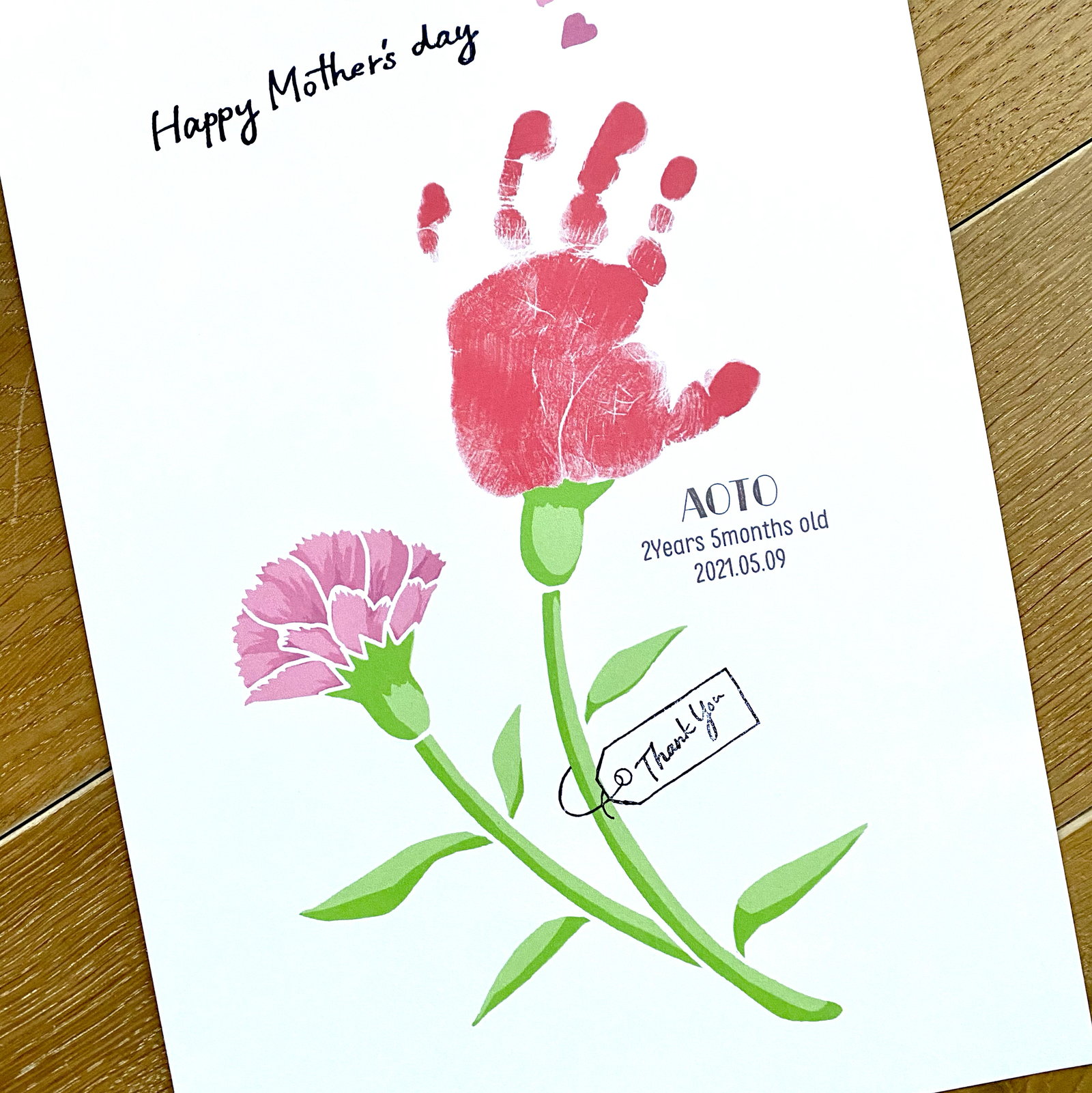 楽天市場 父 の 日 赤ちゃん 手形の通販