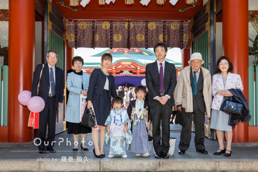 下鴨神社での七五三の出張撮影ハヤシフォトワークスHayashi Photo Works