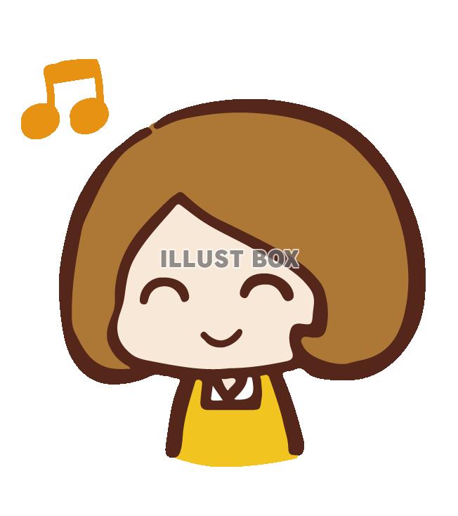 喜ぶママ：イラスト無料