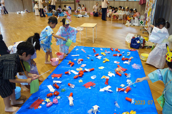 保育園の夏祭りで使えるゲームや出し物のアイディアとは