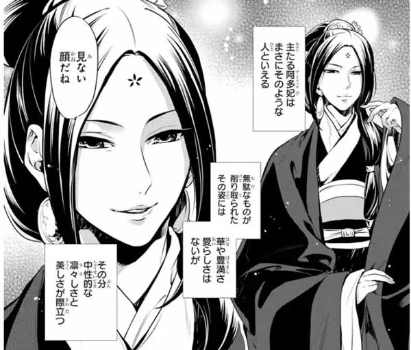 薬屋のひとりごと 阿多妃と壬氏が似てる理由を解説 相関図付き