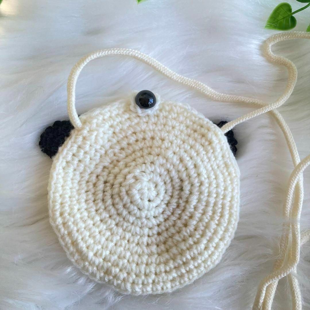 ●編み針セット 子供用！ニーノで編むくまのポシェット 編み物キット 和紙 春夏毛糸