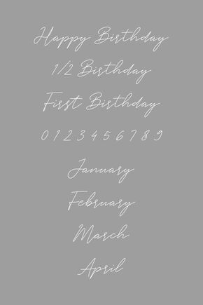 赤ちゃんが生まれて6か月をお祝い！「ハーフバースデー」ポスター無料テンプレートARCH DAYS