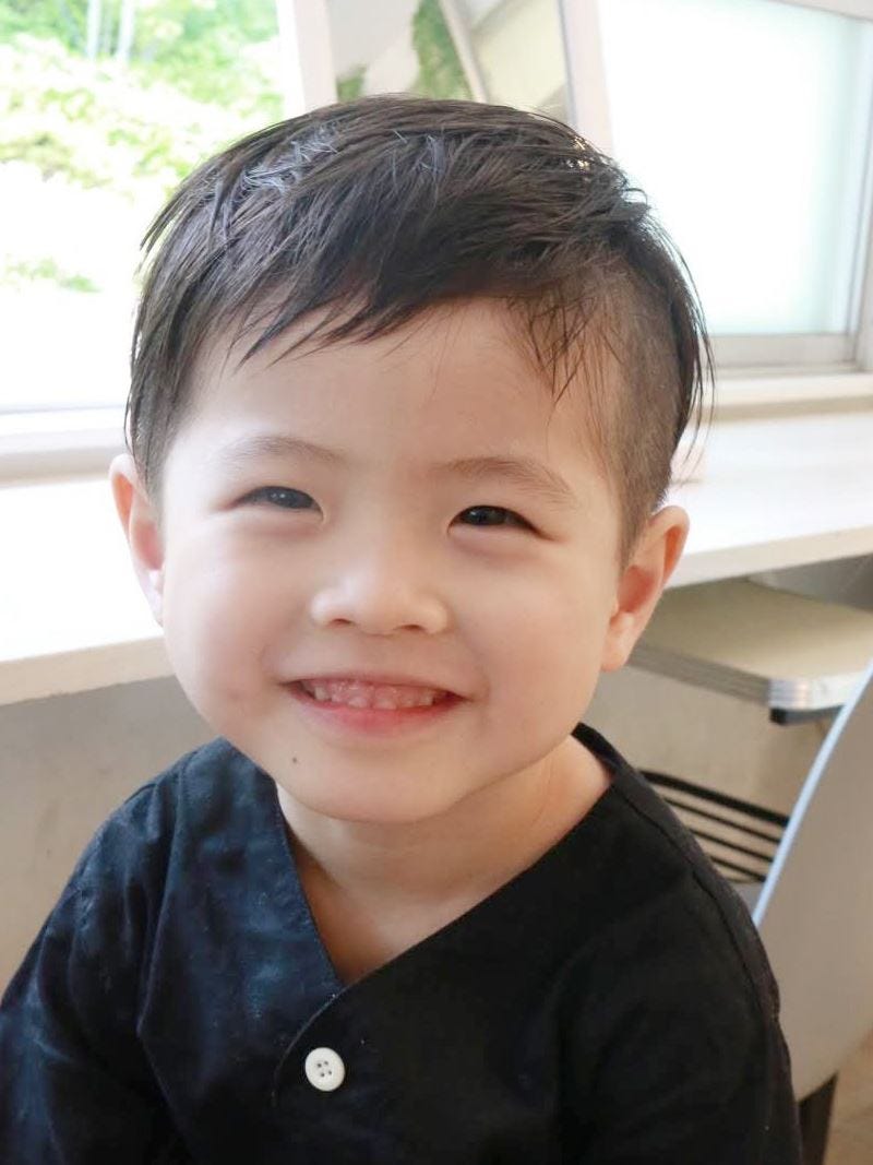 キッズヘアスタイル 男の子