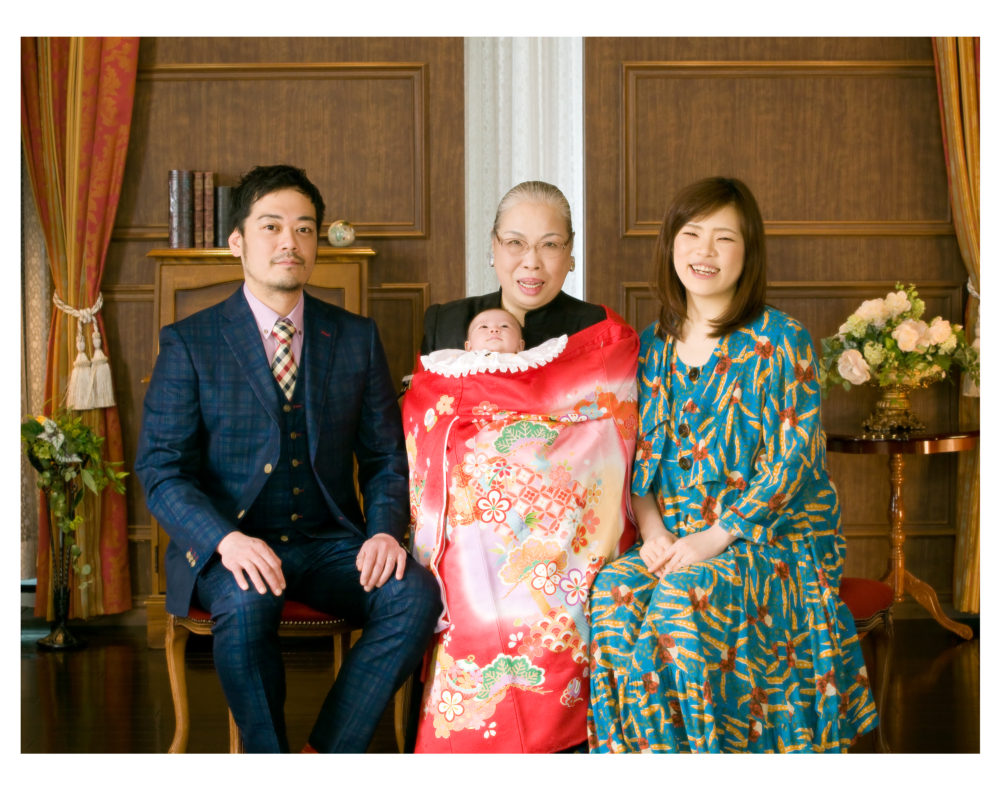 お宮参り 着物 女の子 鼓に鶴 白色産着セット 紐付きの着物+長襦袢着せ方マニュアル付き 産着 初着 祝い着 のしめHAM :京都みさやま店 - 通販 - Yahoo!ショッピング