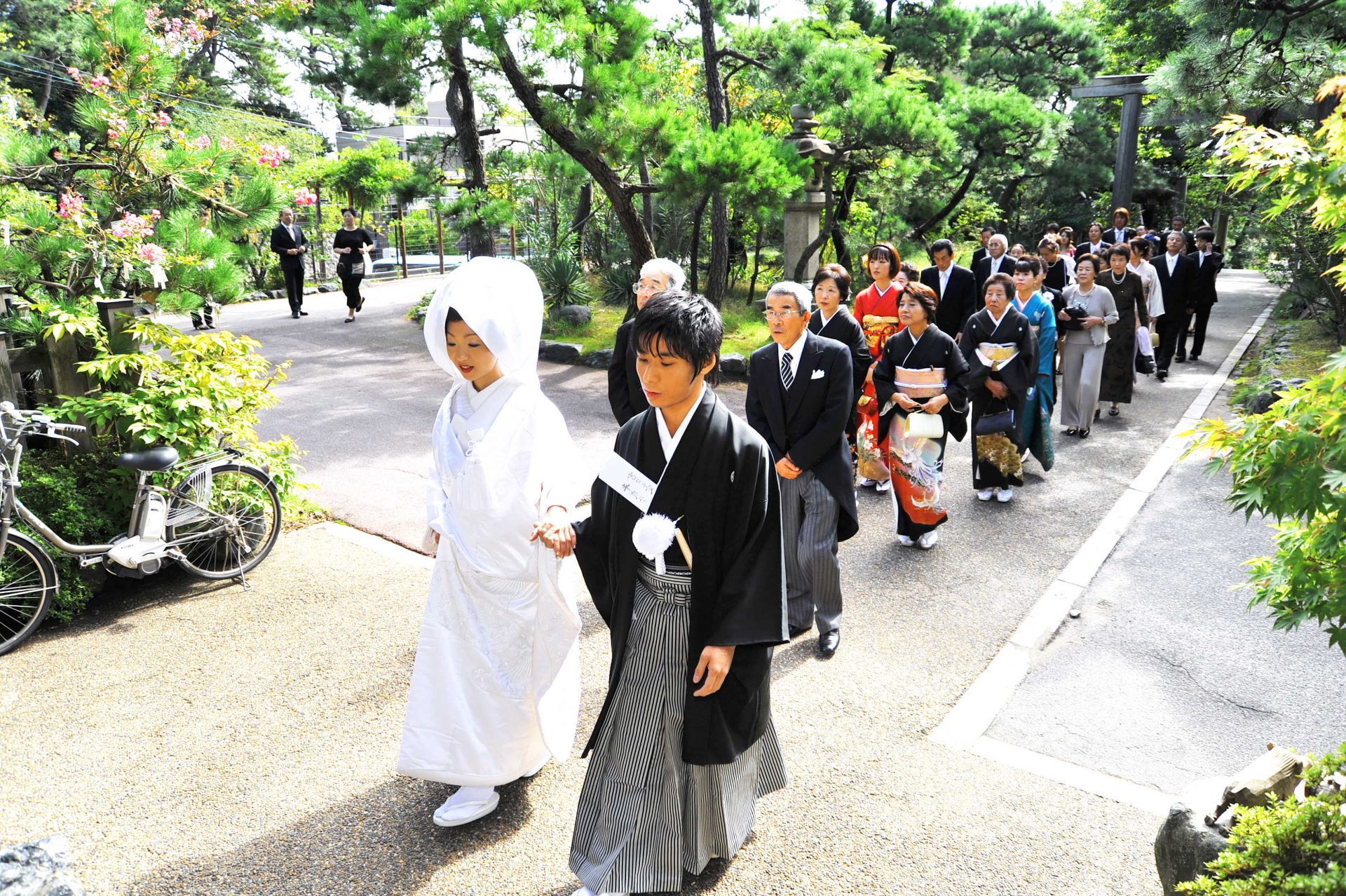 新潟大神宮で神前式・和の結婚式日本の結婚式