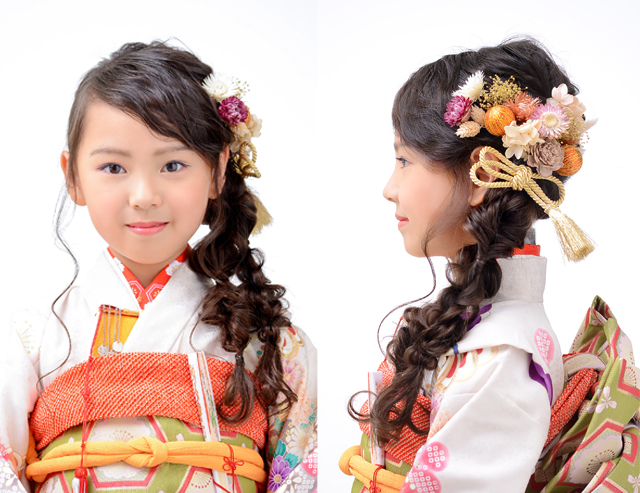 着物でも洋服でもどっちでも可愛い七五三ヘア🌼ヘアアレンジセルフアレンジキッズヘアアレンジこどもヘアアレンジヘアアレンジ動画女の子ママ七五三ヘア七五三ヘアセット七五三アレンジお呼ばれアレンジ