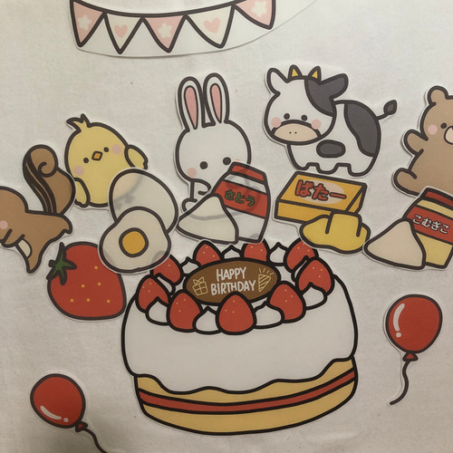 パネルシアター 誕生日にはケーキTikTok