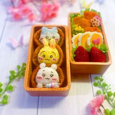 幼稚園遠足弁＊キティちゃんキャラ弁 : asamiのお弁当。簡単かわいいキャラ弁の作り方