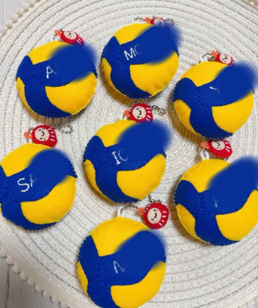 手作りお守り 部活お守り フェルトお守り