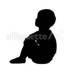 こども運動シルエットイラスト - No: 1984110無料イラスト・フリー素材なら「イラストAC」