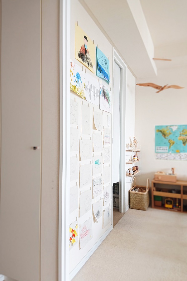 有孔ボードでDIY!子供が喜ぶ＆子供の作品をおしゃれに飾る方法harunohi はるのひ リフォーム＆インテリア