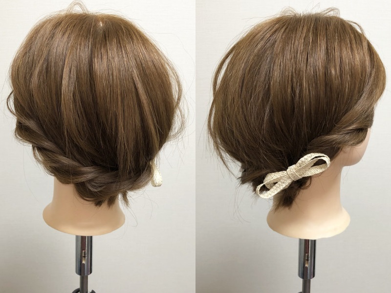 ショート編 結婚式のお呼ばれヘア14選 そのまま参列なら4つのポイントを押さえよう