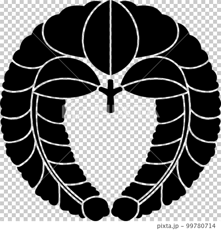 糸輪に左三つ巴紋 いとわにひだりみつどもえ ：家紋のいろは