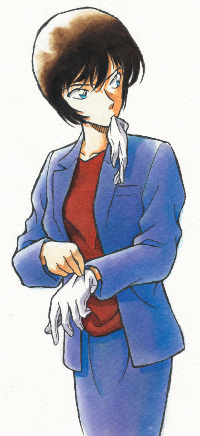 紙製品 高木渉＆佐藤美和子 デフォルメミニ色紙 「セガ ラッキーくじONLINE 名探偵コナンカフェ -POLICE×CAFETERIA-」E賞-20雑貨・小物Suruga-ya.com