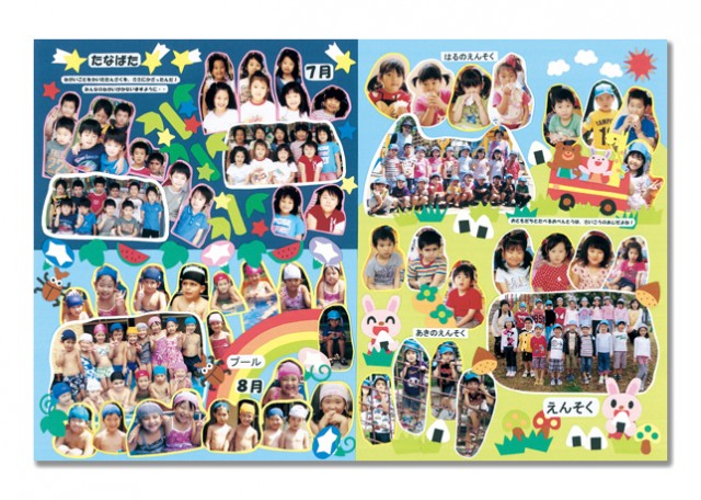 スクラップブックタイプのアルバムでつくる、卒業旅行の思い出手作りアルバム 手作りアルバムアルバムキッチン