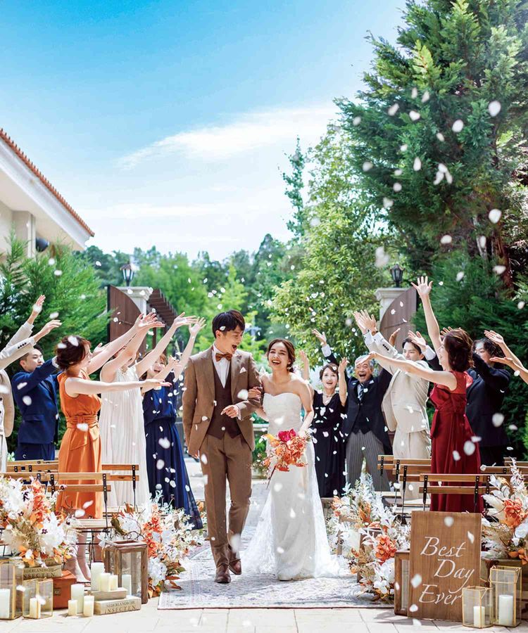 アイネスヴィラノッツェ大阪○クラウディアホールディングスで結婚式結婚式場を探すならハナユメ