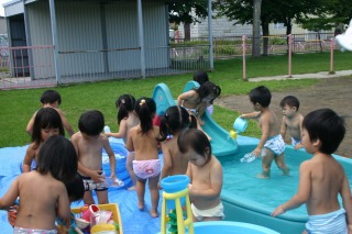 水遊び椙小ダイアリー椙山女学園大学附属小学校