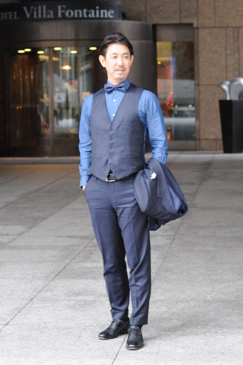 結婚式 参列 でネイビースーツをお洒落に着こなすポイントとコーデ - ENJOY ORDER Magazine