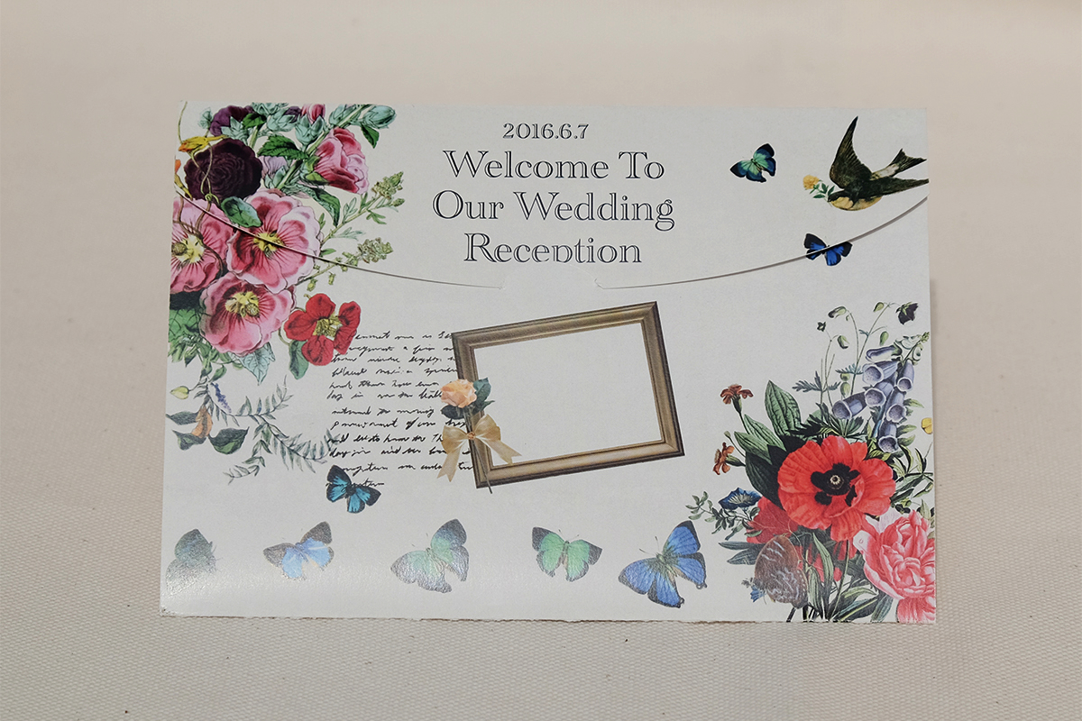 結婚式の招待状TOPAISU WEDDING