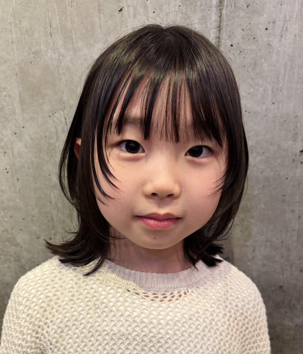 キッズカット 女の子 ショート