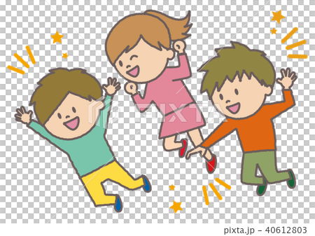 子ども 元気 素材イラスト・フリー素材なら「シンテリ」